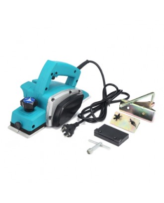 800W Electric Handheld Planer Powerful Woodworking File Tool Set